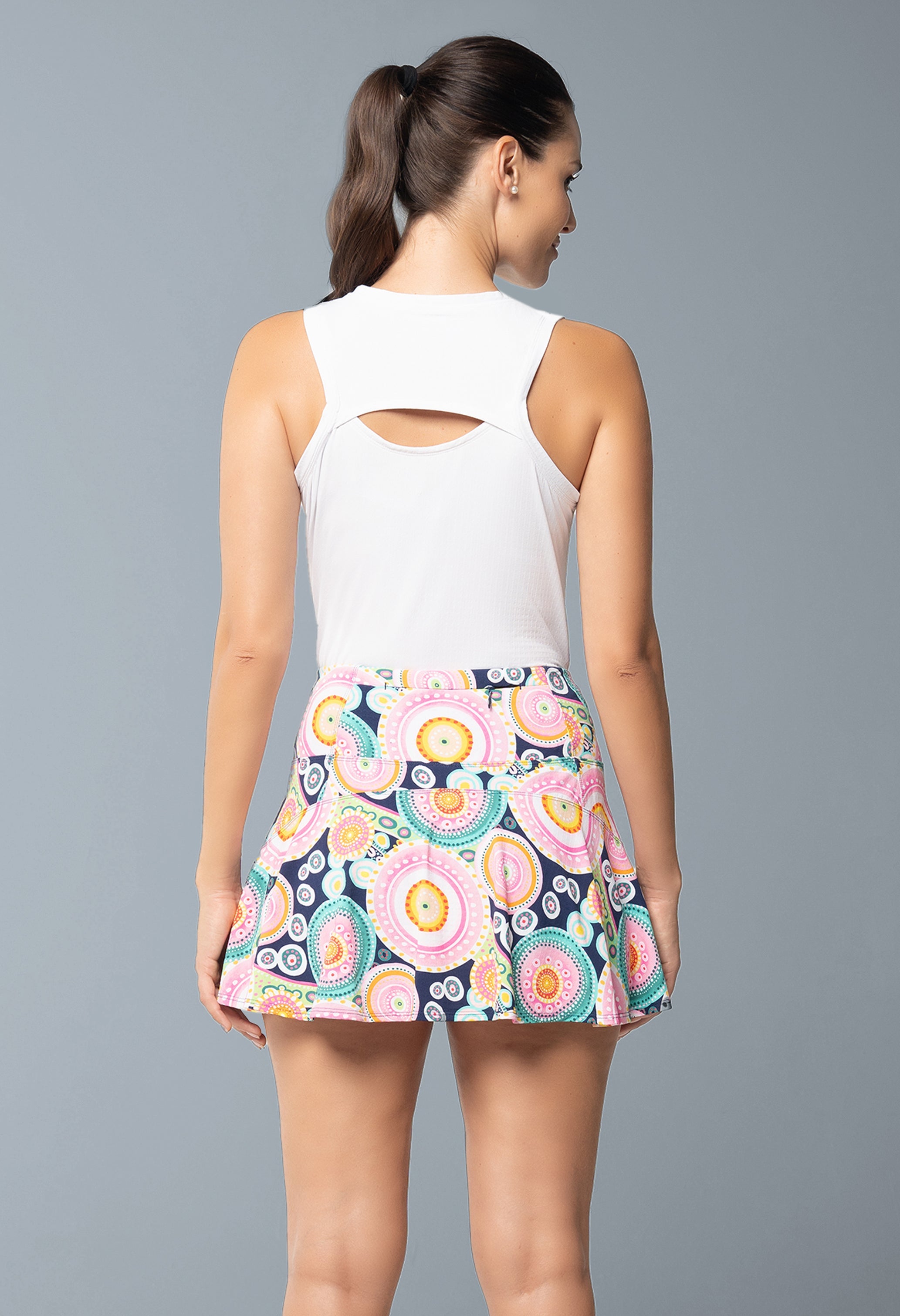 Leona Print Swing Skort – 22933