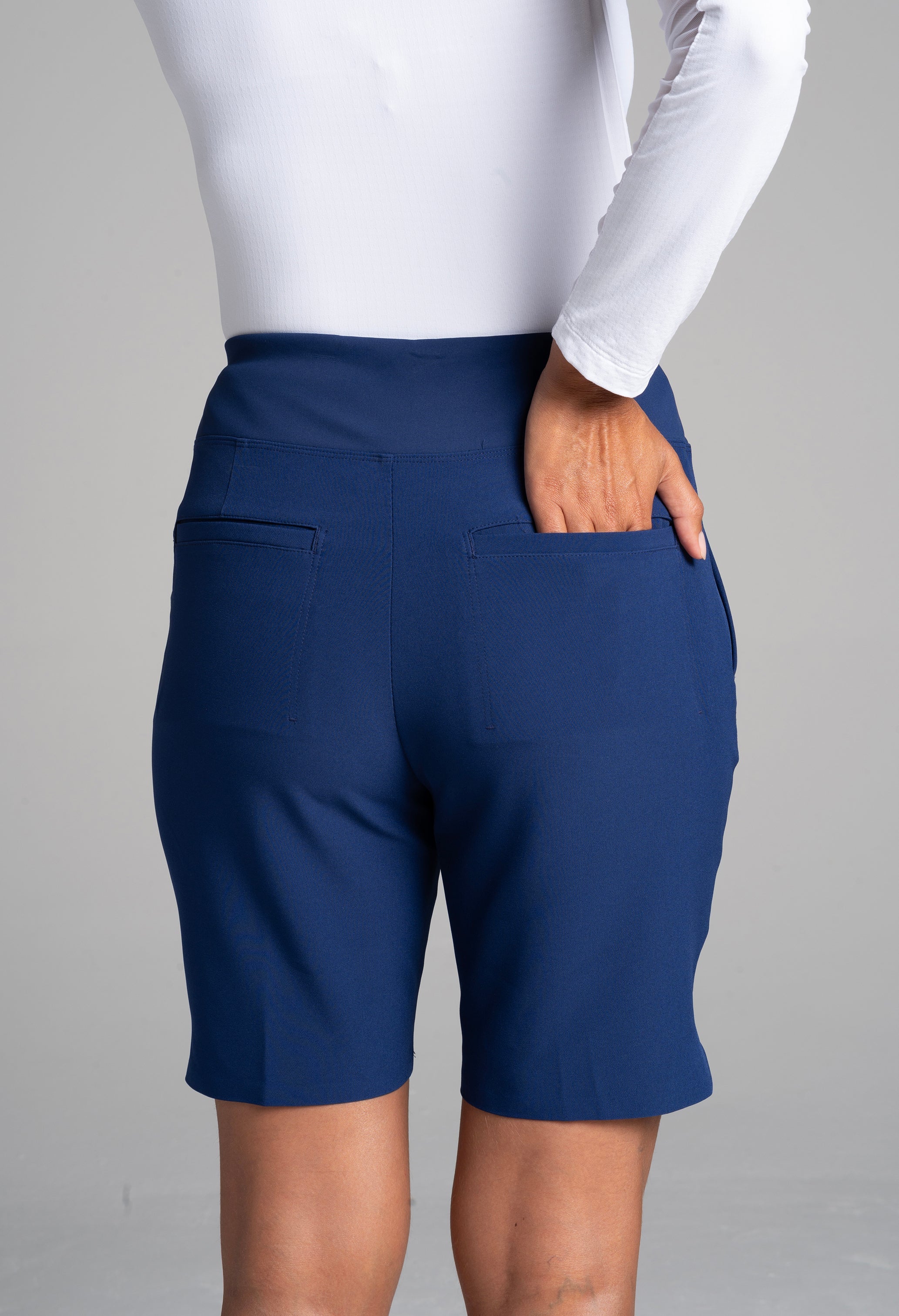 Solid Knit Shorts - 70002