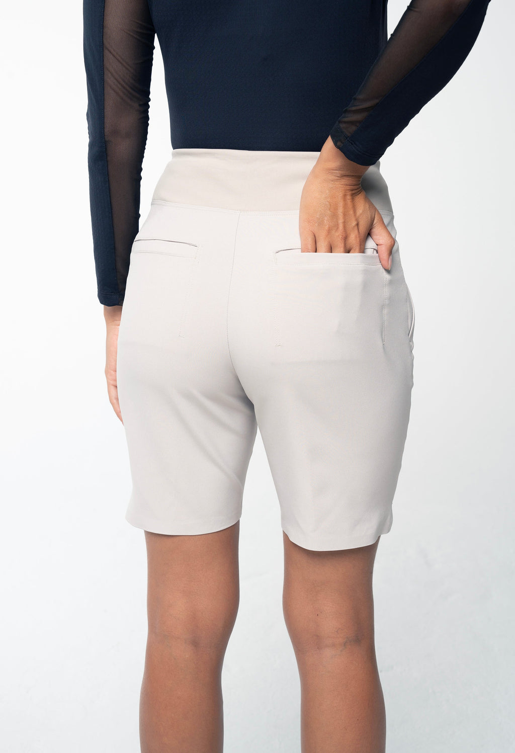 Solid Knit Shorts - 70002