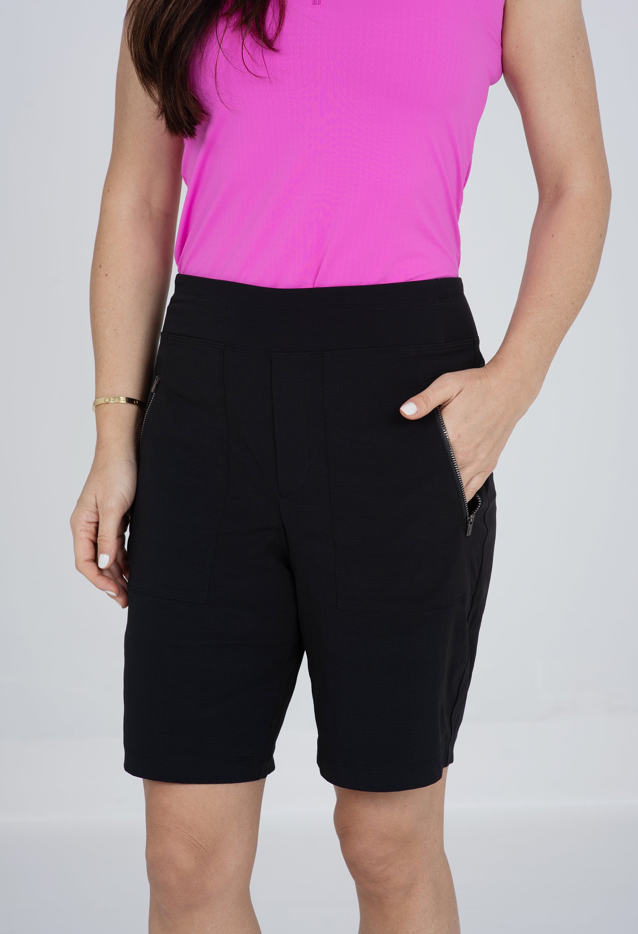 Solid Knit Shorts - 70002