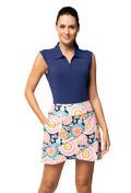 Leona Print Layered Skort – 60933